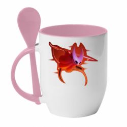 Чашка з ложкою Attacking Hornet - PrintSalon