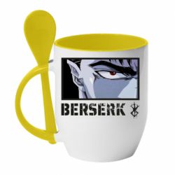 Чашка с ложкой Berserk Guts - PrintSalon