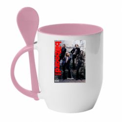 Чашка с ложкой Billboard Italy - PrintSalon