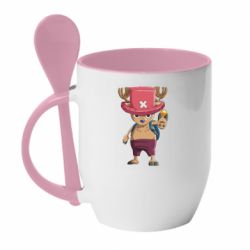 Чашка з ложкою Chopper Tony Tony from One Piece - PrintSalon