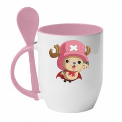 Чашка с ложкой Chopper Tony Tony - PrintSalon