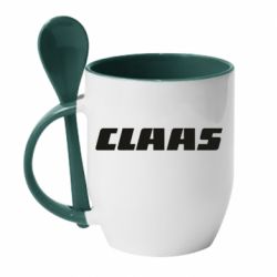 Чашка з ложкою Claas - PrintSalon