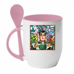 Чашка с ложкой Джоске - PrintSalon