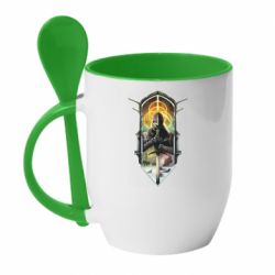 Чашка з ложкою Elden Ring Frame - PrintSalon