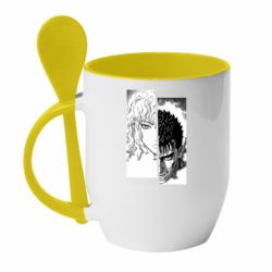 Чашка з ложкою Ganz and Griffith - PrintSalon