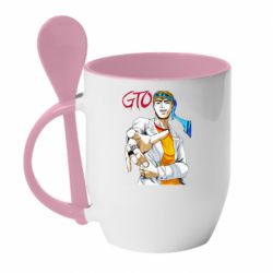 Чашка з ложкою GTO Art - PrintSalon