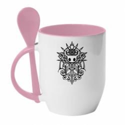 Чашка з ложкою Hollow knight - PrintSalon