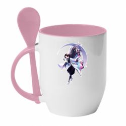 Чашка с ложкой Канаэ Кочо - PrintSalon