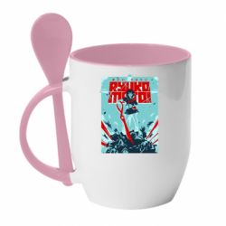 Чашка з ложкою Kill a Kill poster - PrintSalon
