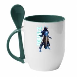 Чашка с ложкой King of Ice - PrintSalon