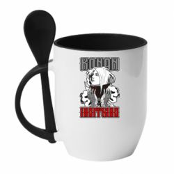 Чашка з ложкою Konan Akatsuki - PrintSalon