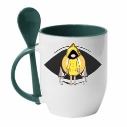 Чашка з ложкою Little Nightmares-2 - PrintSalon