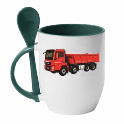 Чашка с ложкой Man TGS 41.440 - PrintSalon