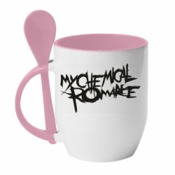 Чашка с ложкой My Chemical Romance - PrintSalon