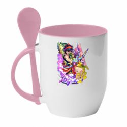 Чашка з ложкою Наранча Гирга - PrintSalon