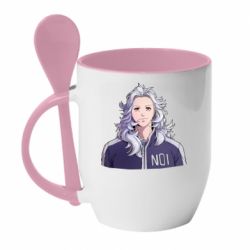 Чашка с ложкой Noi from Dorohedoro - PrintSalon