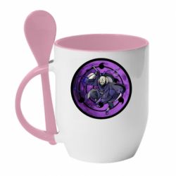 Чашка з ложкою Obito in Endless Tsukuyomi - PrintSalon