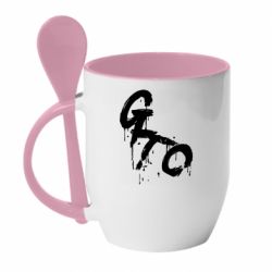 Чашка з ложкою Онідзука - PrintSalon