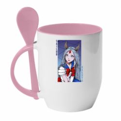 Чашка з ложкою Sailor Kaguya