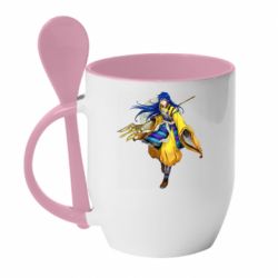 Кружка з керамічною ложкою Шева-Кун - PrintSalon