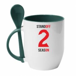 Чашка с ложкой Standoff 2 Season 2 - PrintSalon