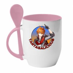 Чашка с ложкой Tartagalicious - PrintSalon