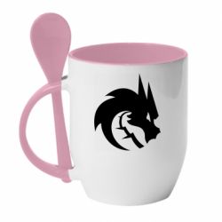 Чашка з ложкою Team Spirit Logo - PrintSalon