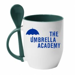 Чашка з ложкою The Umbrella Academy Logo - PrintSalon