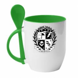 Чашка з ложкою The Umbrella Academy - PrintSalon