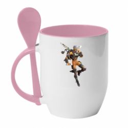 Чашка с ложкой Валькирия Apex Legends - PrintSalon
