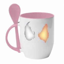 Чашка з ложкою Venom Carnage Eyes - PrintSalon