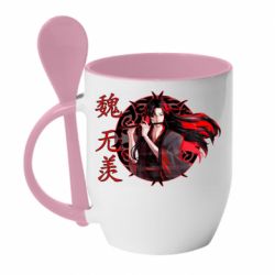 Чашка з ложкою Вей Усянь - PrintSalon