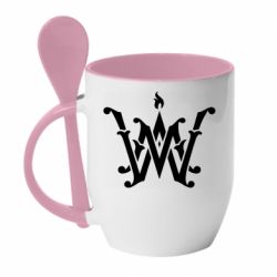 Чашка с ложкой Wonder Makers - PrintSalon