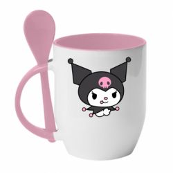 Чашка с ложкой Куроми - PrintSalon