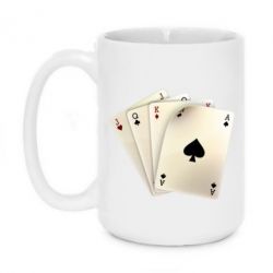 Чашка 420ml 4 cards - PrintSalon