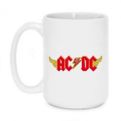 Чашка 420ml AC/DC с крыльями - PrintSalon