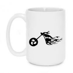 Чашка 420ml Аццкий байк - PrintSalon