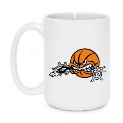 Чашка 420ml Angry ball - PrintSalon