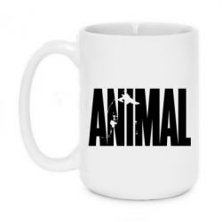 Чашка 420ml Animal Gym - PrintSalon