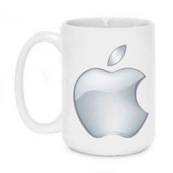 Чашка 420ml Apple Silver - PrintSalon