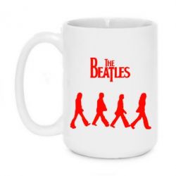 Чашка 420ml Beatles Group - PrintSalon