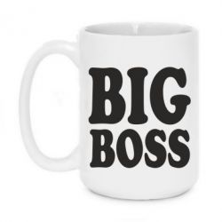 Чашка 420ml Big Boss - PrintSalon