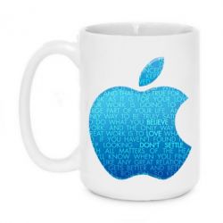 Чашка 420ml Blue Apple - PrintSalon