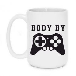 Чашка 420ml BODY BY - PrintSalon