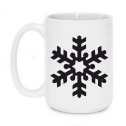 Чашка 420ml Велика сніжинка - PrintSalon