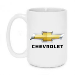 Чашка 420ml Chevrolet Logo - PrintSalon