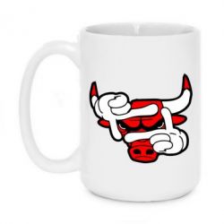 Чашка 420ml Chicago Bulls бык - PrintSalon