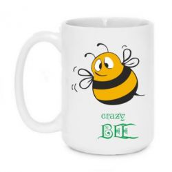 Чашка 420ml Crazy Bee - PrintSalon