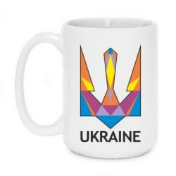 Чашка 420ml Кольоровий герб - PrintSalon
