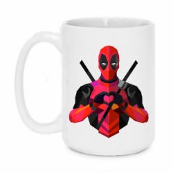 Чашка 420ml Deadpool Love - PrintSalon